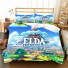 Z-Zelda Pattern Quilt Cover Pillowcase Bedding Two or Three Piece Set Multi Size Comforter Set Duvet Cover Bedding Sets 5