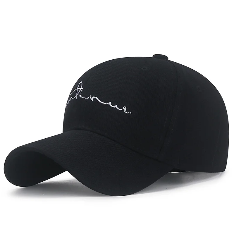 

Baseball Cap Embroidered Cotton Adjustable Dad Hat Lightweight Cap Sun Protection Snapback Hat Dad Hats