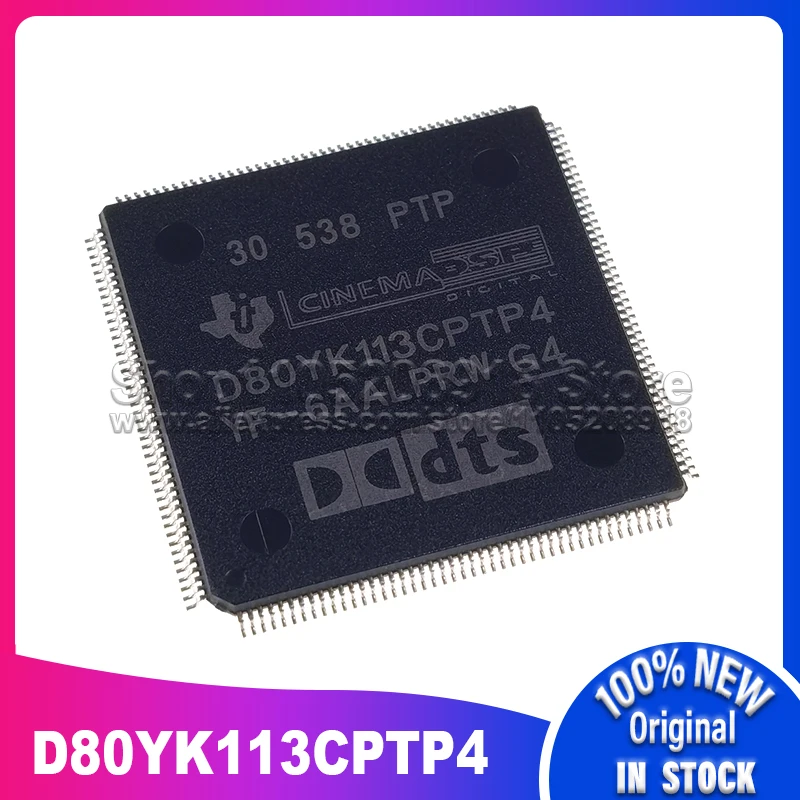 1PCS/LOT D80YK113CPTP4 D80YK113 QFP144 100% New Spot stock