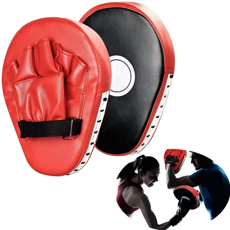 1pcs Punching Target Bag Pad Luvas De Treinamento De Boxe Mitts Karate Muay Thai Sanda Soco Treinamento Muay Thai Sanda Esporte