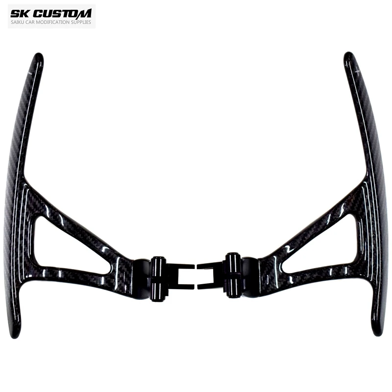 

Real carbon fibre steering wheel paddle shifters for Nissan GT-R R35 2008 2009 2010 2015 2016 GTR