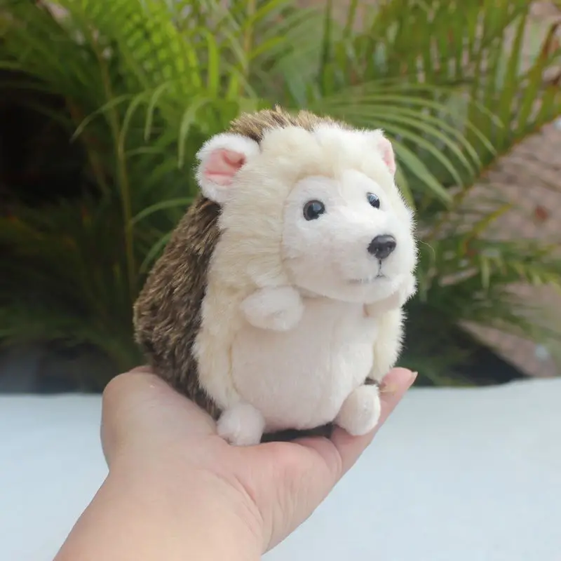 

Mini Cute Simulation African Hedgehog Doll Plush Hedgehog Rat Toys Steal Melon Badger Cloth Dolls Kids Gift