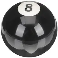 8 Number Resin Resin Pool Ball Wear Resistant Replaceable Billiard Balls Large Pool Smooth Surface Easy Clean Durable