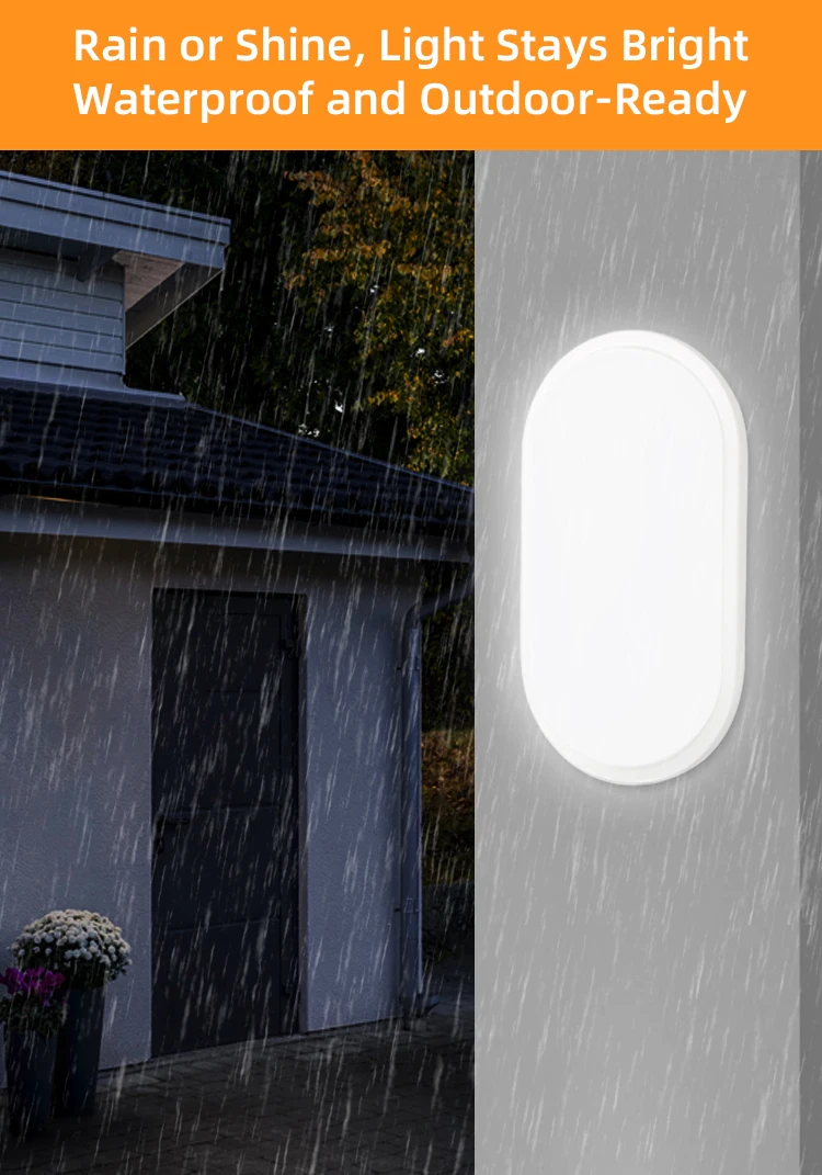 LED Wall Lights 110-265V Bathroom Wall lamp IP44 Waterproof Ceiling Lamp Bedroom Corridor Night Light for Outdoor Home Lighting