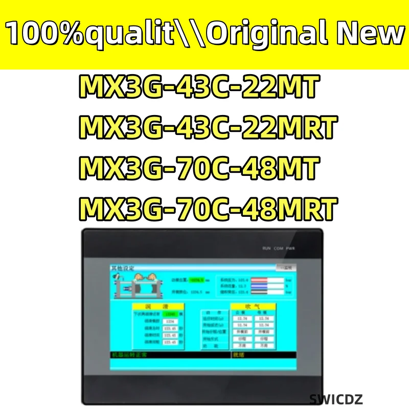 아날로그 입출력 내장  MX3G-43C/70C 시리즈, 5AD 2DA 지지대 RS4..