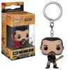 FUNKO Pocket The Walking Dead Keychain Dolls Rick Grimes Daryl Dixon Christmas Backpack Pendant Toys Models Collection Keychain 3