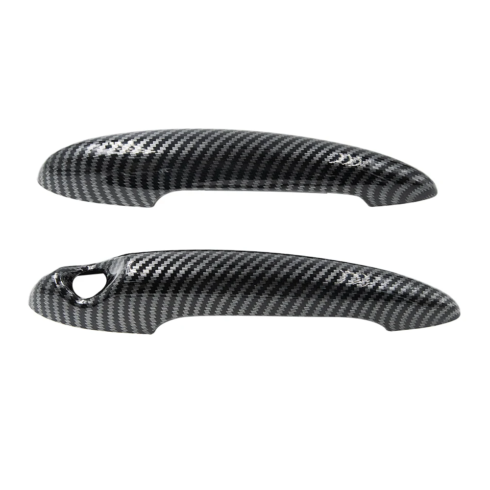 Gloss Black or Carbon Fiber Car Door Handle Cover