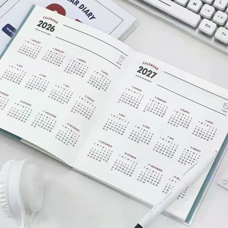 Minimalist Retro 2026 Life Planner & Study Journal
