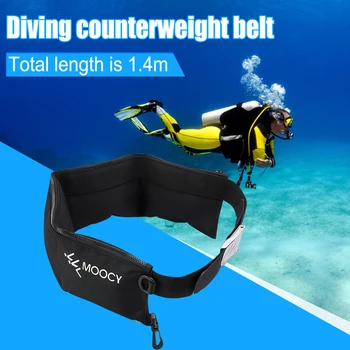 Scuba Diving Weight Belt Portable Snorkeling Diving Weight Belt Bag with Pocket Quick Drying Waist Hanging Swimming Accessories 1