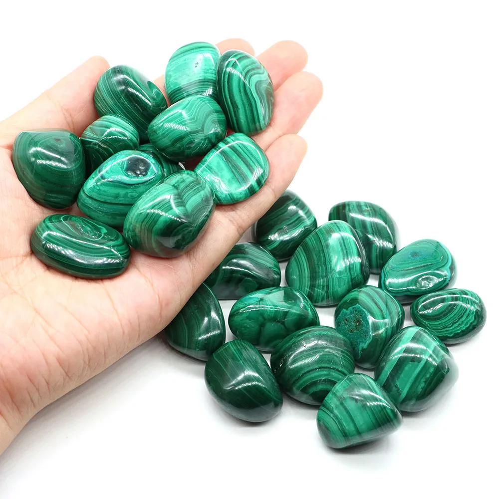 Natural Malachite Tumbled Stones Healing Crystal Reiki Gem Quartz Energy Mineral Specimen Aquarium Garden Pendant DIY Home Decor 4 Sb65c6b28e61e42fda0b2b4bee6bfeabbX