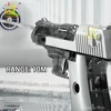 HUIQIBAO Desert Eagle Manual Water Gun Portable Summer Beach Outdoor Shooting Pistol Fight Fantasy Toys for Boys Game Adults Kid 5