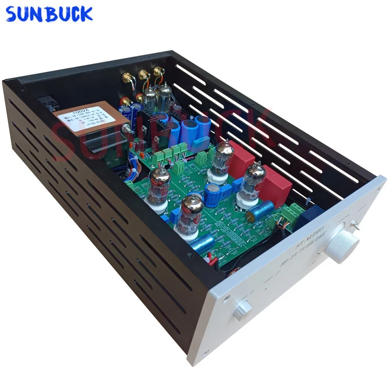 Sunbuck Wada Shigeru 6 Z4 12 Ax7 Tubo Preamp Wada Regolato Fet 2 Sk1170 12 Ax7 Ecc83 Ecc82 Tubo Preamplificatore Amplificatore Di Potenza Audio