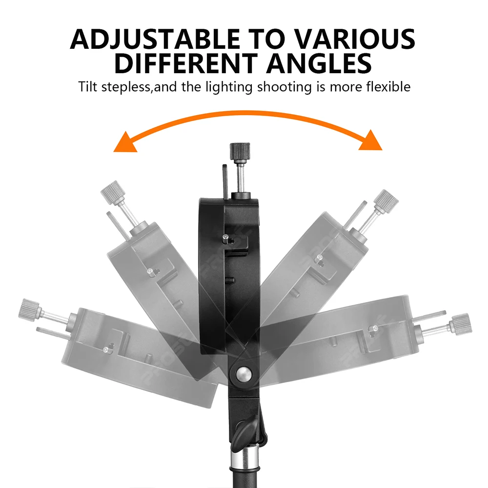 Bowens Mount S-type Holder Portable set-top Flash Bracket for GODOX V1 Pro/V100/V100Pro/V860III/V850III/TT600/AD200Pro Speedlite