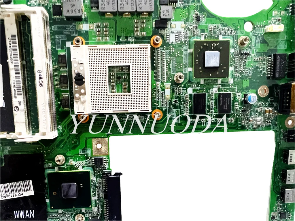 para Dell Studio Placa-mãe Portátil com Cpu Hd5470 Gpu Hm57 Ddr3 Cn04dknr 04 Dkner 100 Testado Da0fm9mb8d1 - Imagem 4