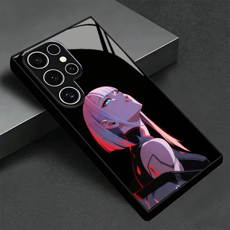 Anime Lucy Glass Phone Case - Shockproof Cover, Stylish & Durable Design