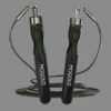 Fitness Jump Rope, anti-tangle racing rope, aluminum alloy handle, buckle design can switch 3.0-5.0 different weight rope 6