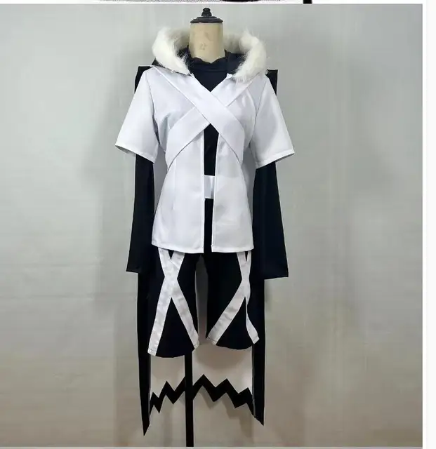 Anime Game Undertale XTALE Cross Sans Cosplay Costume White Cloak Cape  Combats Uniform Adult Man Woman Halloween Party Suit Cos - AliExpress