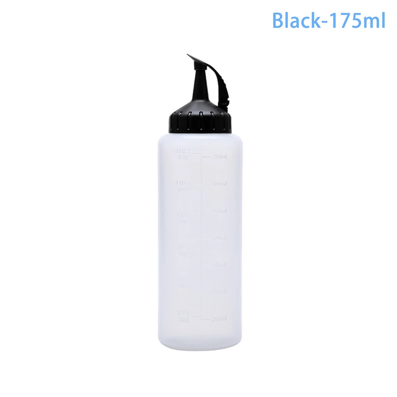 175 ML/350 ML Büyük Sıkma Çeşni Şişeleri Nozullu Ketçap BARBEKÜ Soslar Zeytinyağı Şişesi Dağıtıcı Sıkma Sos Şişesi