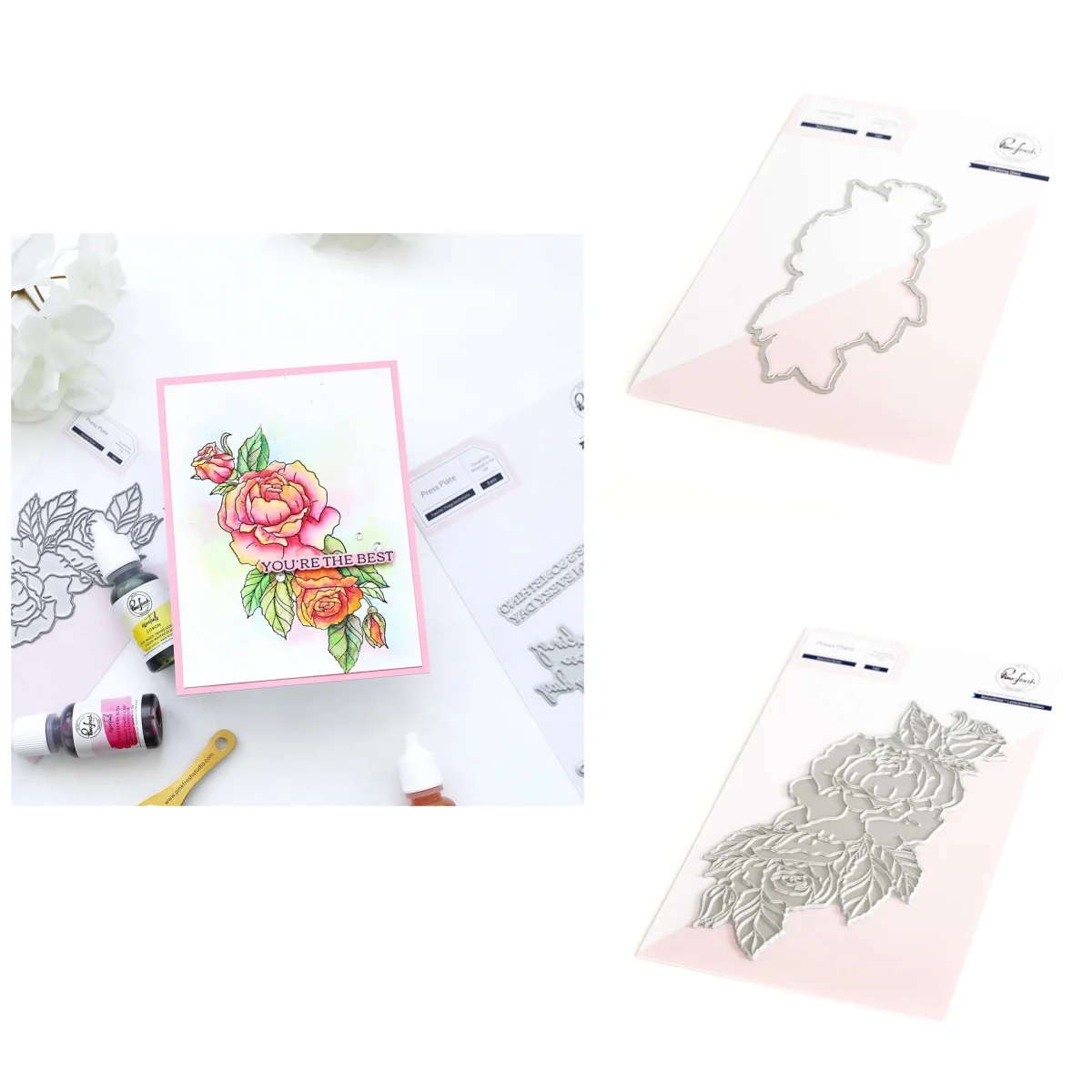 

Beautiful RosesMetal Cutting Dies Press Plate for Greeting Card Making Scrapbooking Craft Paper Decoration New Arrival 2024