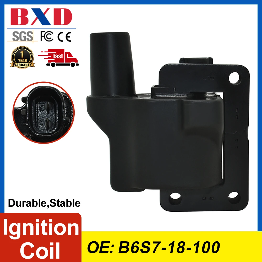 

Катушка зажигания B6S7-18-100 G6011810X G60118100 22462HA000 для Ford Escort 91-96, фестиваva 91-93, Mazda 323 90-95,