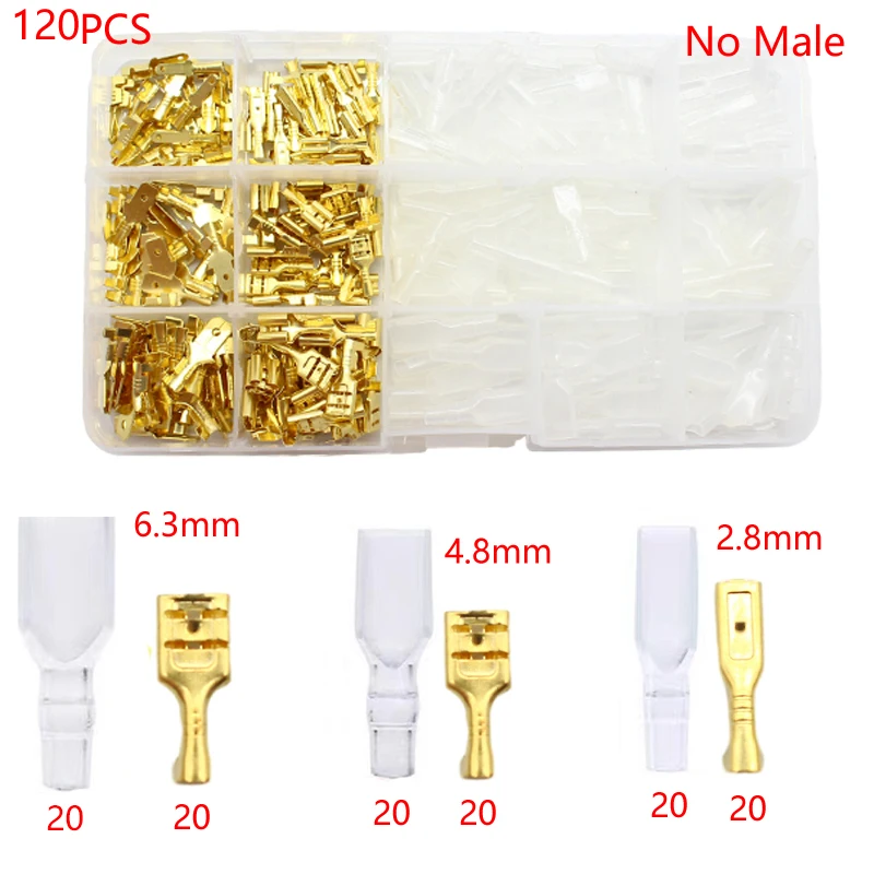 315 Pezzi Capicorda Elettrici Connettori Connettori A Crimpare A - Foto 11