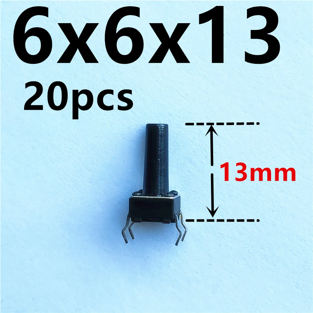 6x6x13 mm