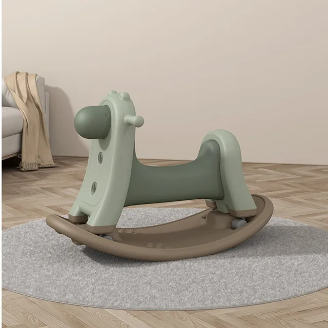 2 In 1 Rocking Horse Yo-yo Car Baby One Year Old Gift Toy Children's Rocking Rocking Horse Car Horse Toys For Kids Ride In Toys 4