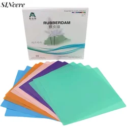 1 Box Non Sterile High Quality Dental Dam Natural Rubber Latex Dam Nnti-allergy 52pcs 5“x5” / 36pcs 6