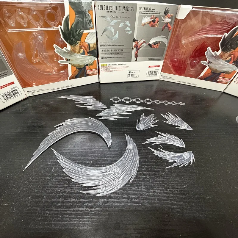 EFFECT Windblatt-Effektteile im Maßstab 1:12 für Actionfiguren, Kampfszenen, universelles Modell, Anime-Figur, Modellstatue, Sammlung – Detail 5