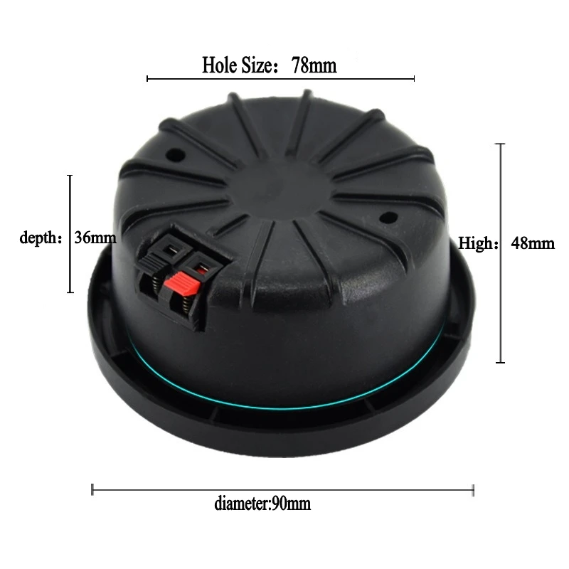 2Pcs Waterproo Audio Portable Speakers 4 Ohm 15W Full Range Multimedia Ceiling Speaker DIY For Home Theater Sound System