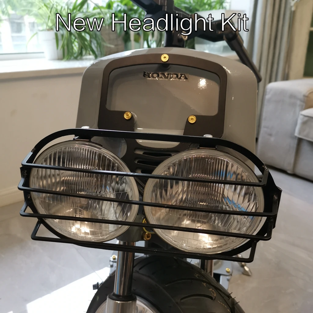 Комплект фар для мотоцикла Honda Ruckus Zoomer NPS50 AF58 USDM GY6 налобный фонарь скутера
