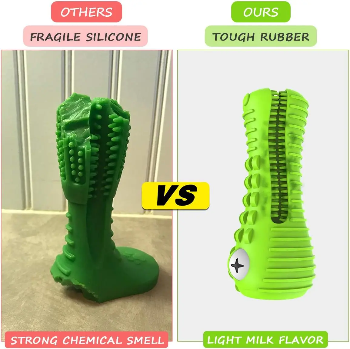 Dog Toys for Aggressive Chewers Large Medium Breed Dog Chew Toys Nearly Indestructible Squeaky Interactive Tough Extre