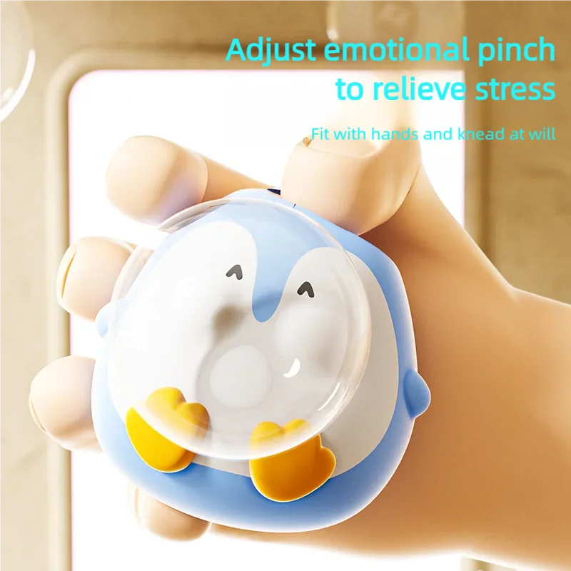 Cute Animal Spitting Bubbles Squish Squeeze Toy Anxiety Stress Relief Sensory Antistress Toys For Adults Birthday Christmas Gift 2