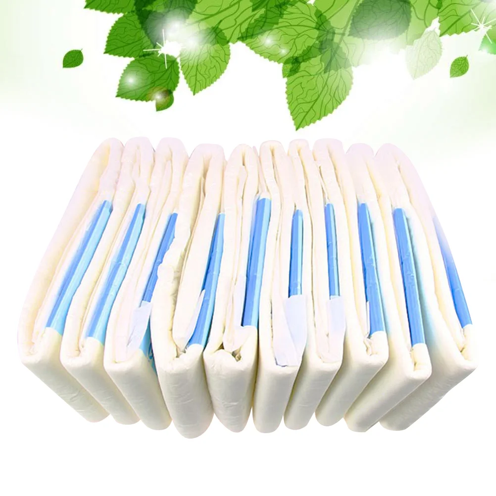 10pcs Adult Diaper Patient Special Diaper Simple Water-Absorbing Protective Adult Diaper (Size L, 1 Pack has 10pcs) 5