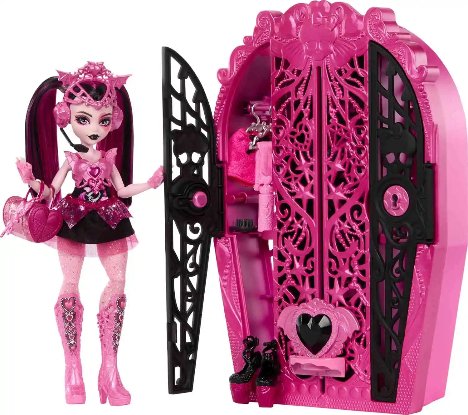 Original Monster High Doll Secret Closet Kiki Figure Collectible movable Toy BJD Dolls&Accessories Girl's Birthday Surprise Gift