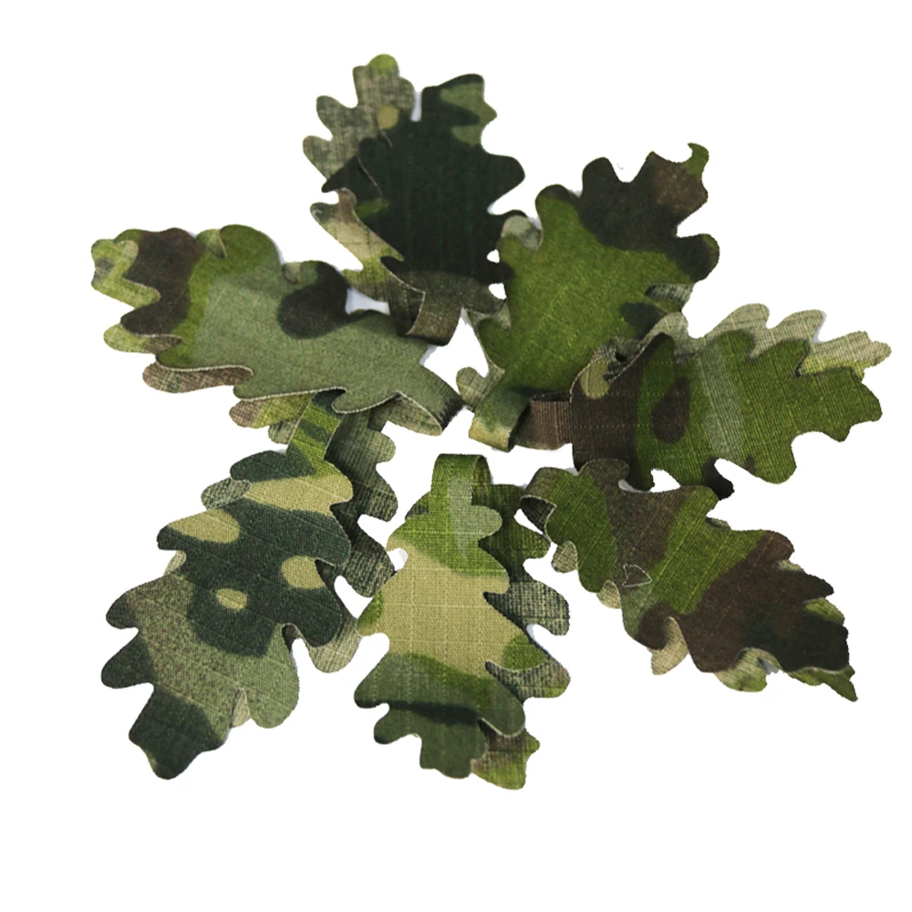 15 bandes camouflage tactiques pour casque de pêche - Kit DIY disparition visuelle chasse pêche paintball