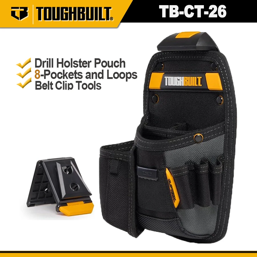 ToughBuilt TB-CT-26 Universal Pouch Utility Knife Pocket Heavy