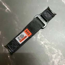 Nylon Elastic Loop Wristband Bracelet Replacement Strap - Stylish Accessory for Google Pixel 2 (Black)