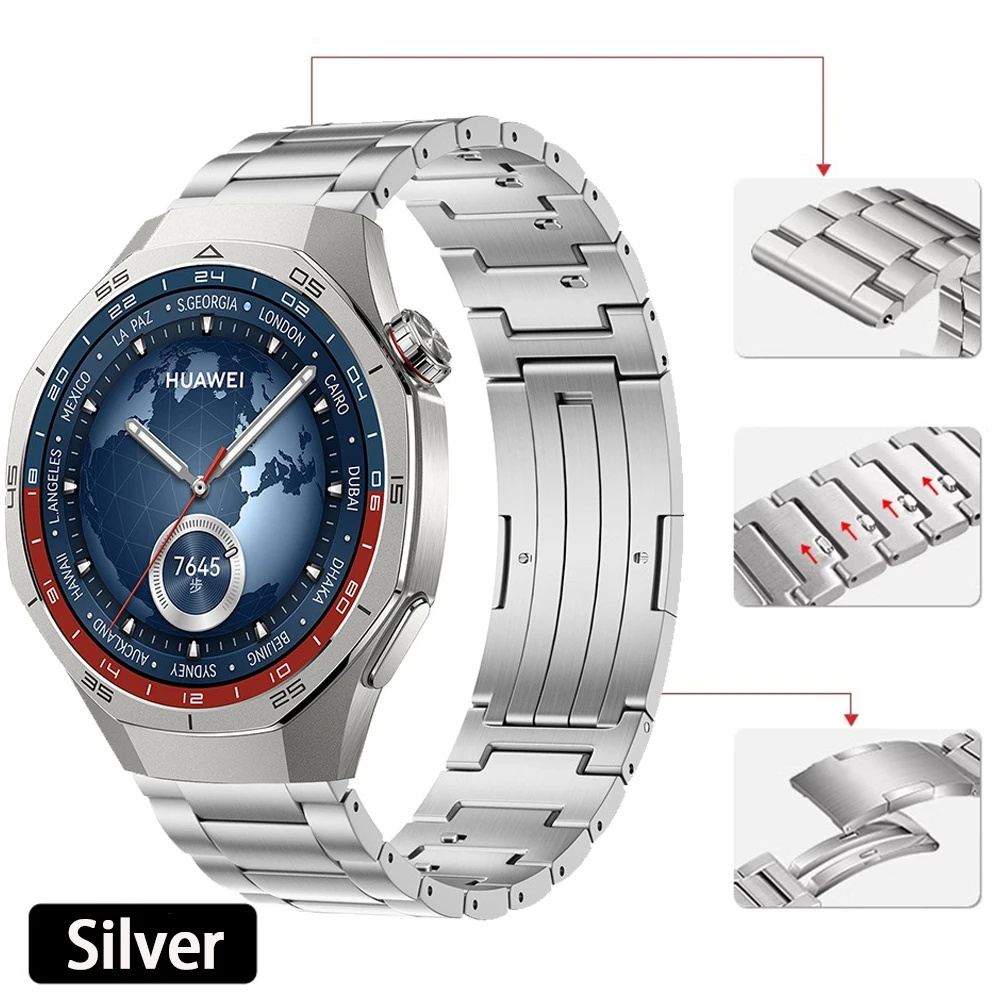 Quick-Release Titanium Adjustable Watch Strap