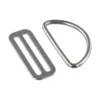 Buckle D Ring 2"/5cm Anti-corrosion Silver Stainless Steel Universal Lightweight Portable Scuba Diving Durable 1