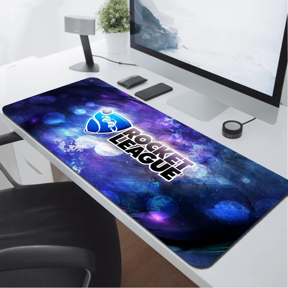 Rocket League Mouse Pad Gamer Computer Large 900X400 Xxl Per Tappetino Da Scrivania Tastiera E-Sport Accessori Da Gioco Mousepad 30X60 Regalo