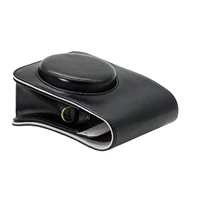 For Fujifilm Instax Mini 12 Case, Vintage PU Leather Protective Pouch with Wrist Strap, Scratchproof Cover for Instant Camera - Image 3