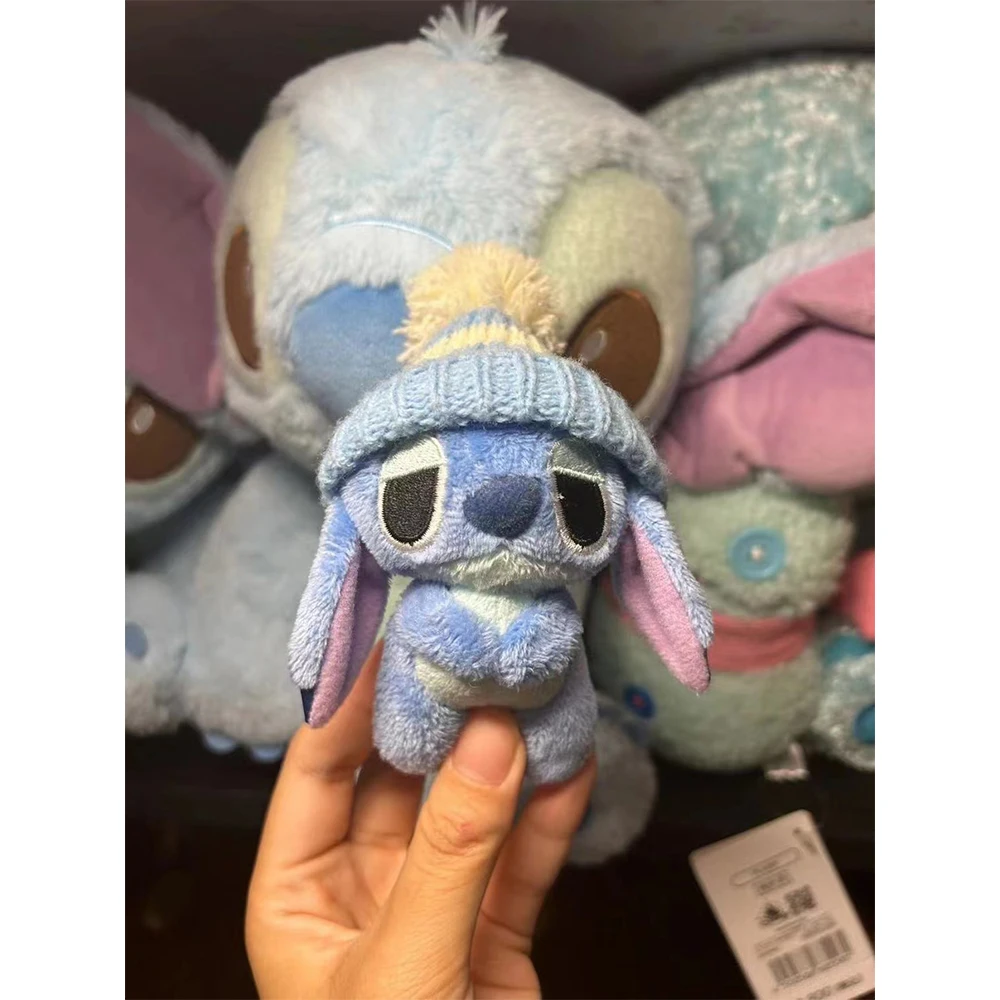 

Anime Lilo Stitch Plush Toy Cute Stitch Keychain Car Rearview Mirror Pendant Clothing Backpack Decoration Holiday Gifts for Girl