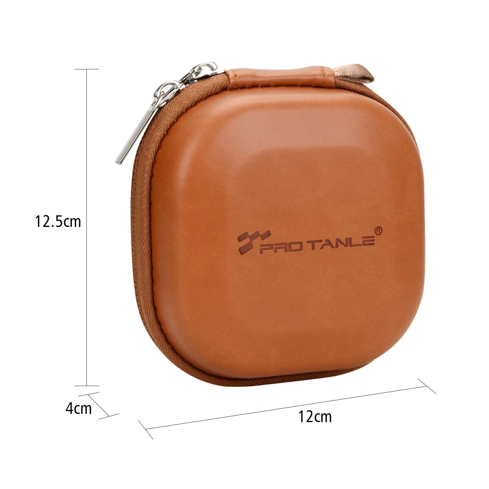 Étui noir compact posé à côté d'un filtre photo, idéal pour acheter une protection anti-poussière