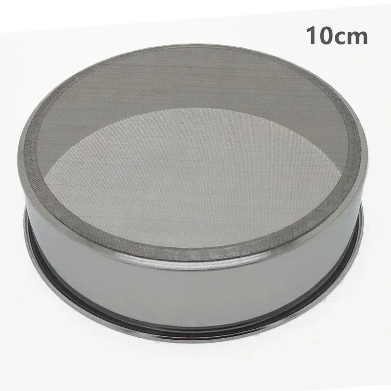 Thickened Stainless Steel 40 Mesh Bottom Mesh Flour Rice Sieve 10CM~21CM Fine Powder Baking Sieve Kitchen Tools