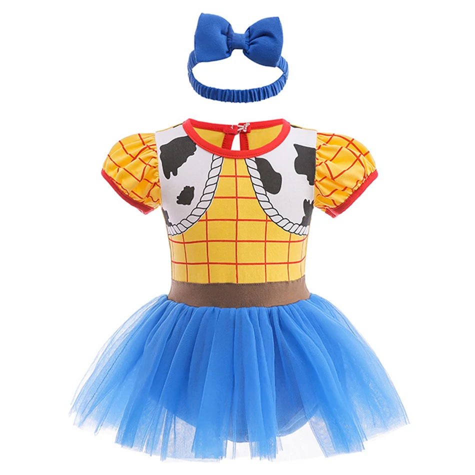 Toddler Cosplay Belle Cinderella Jasmine Romper Kids Fancy Jumpsuits Infant Christmas Halloween Birthday Party Girls Costumes princess costume kids clothes