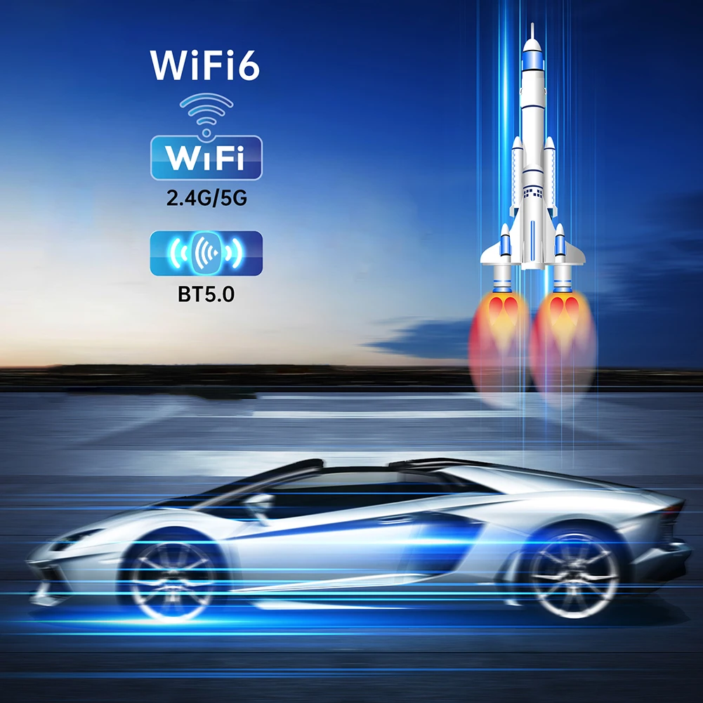   Bluetooth-Compatible5.0 Ʈ TV ƽ, ȵ̵ 13.0, ȵ̵ TV ڽ, 8K, 2.4G, 5G,  6, 2G, 16G