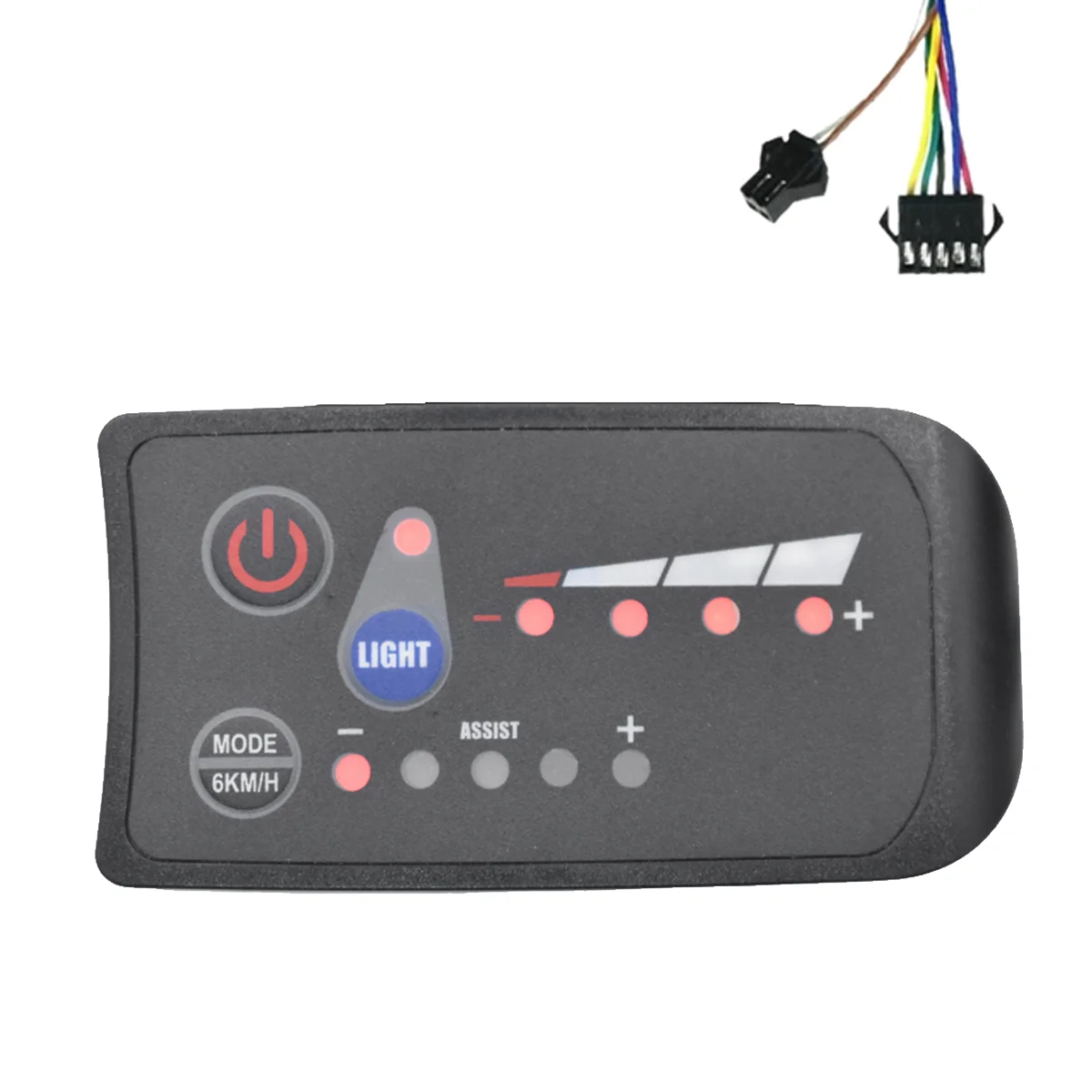 

Измеритель яркости для электровелосипеда S810 36 В IP65, измеритель для электрического велосипеда SM 5 + 2Pin