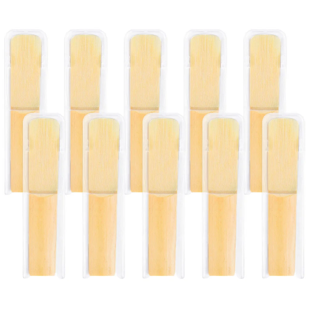 

10pcs Saxophone Reeds Saxophone Accessories Tenor Sax Reeds Replacements