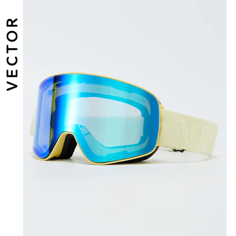VECTOR Ski Goggles Snowboard Anti-fog and Anti-ultraviolet Poc Men Women Skiing Eyewear UV400 Snow Protection Glasses Double 5